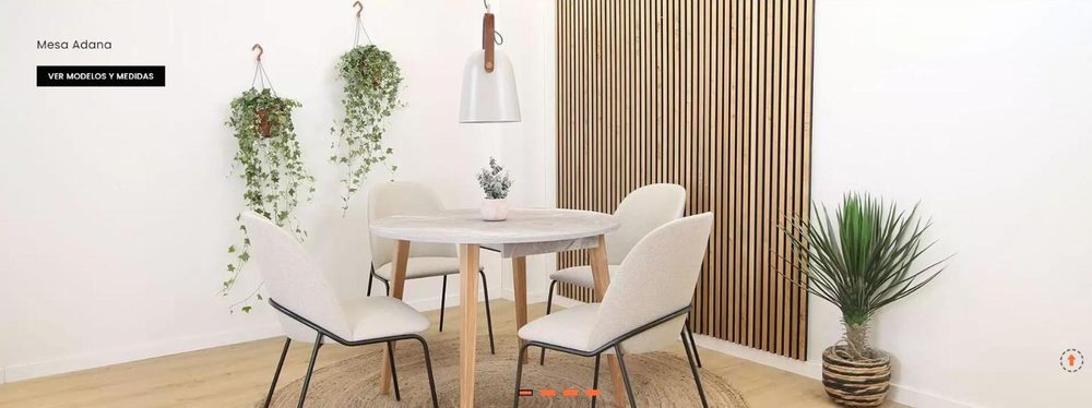 Tienda online de mesas y sillas diseñada en PrestaShop: tusmesasysillas